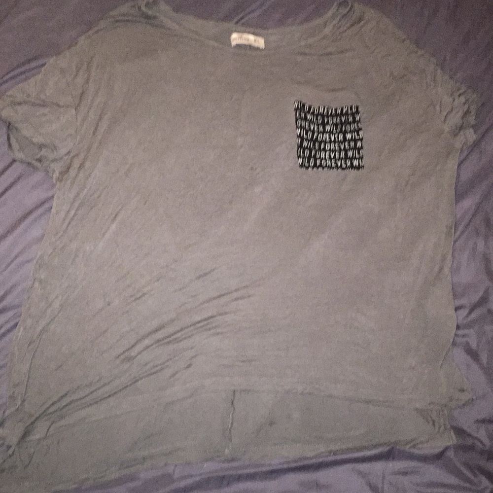 High/low shirt